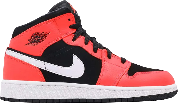 Air Jordan 1 Mid BG Infrared 23, red