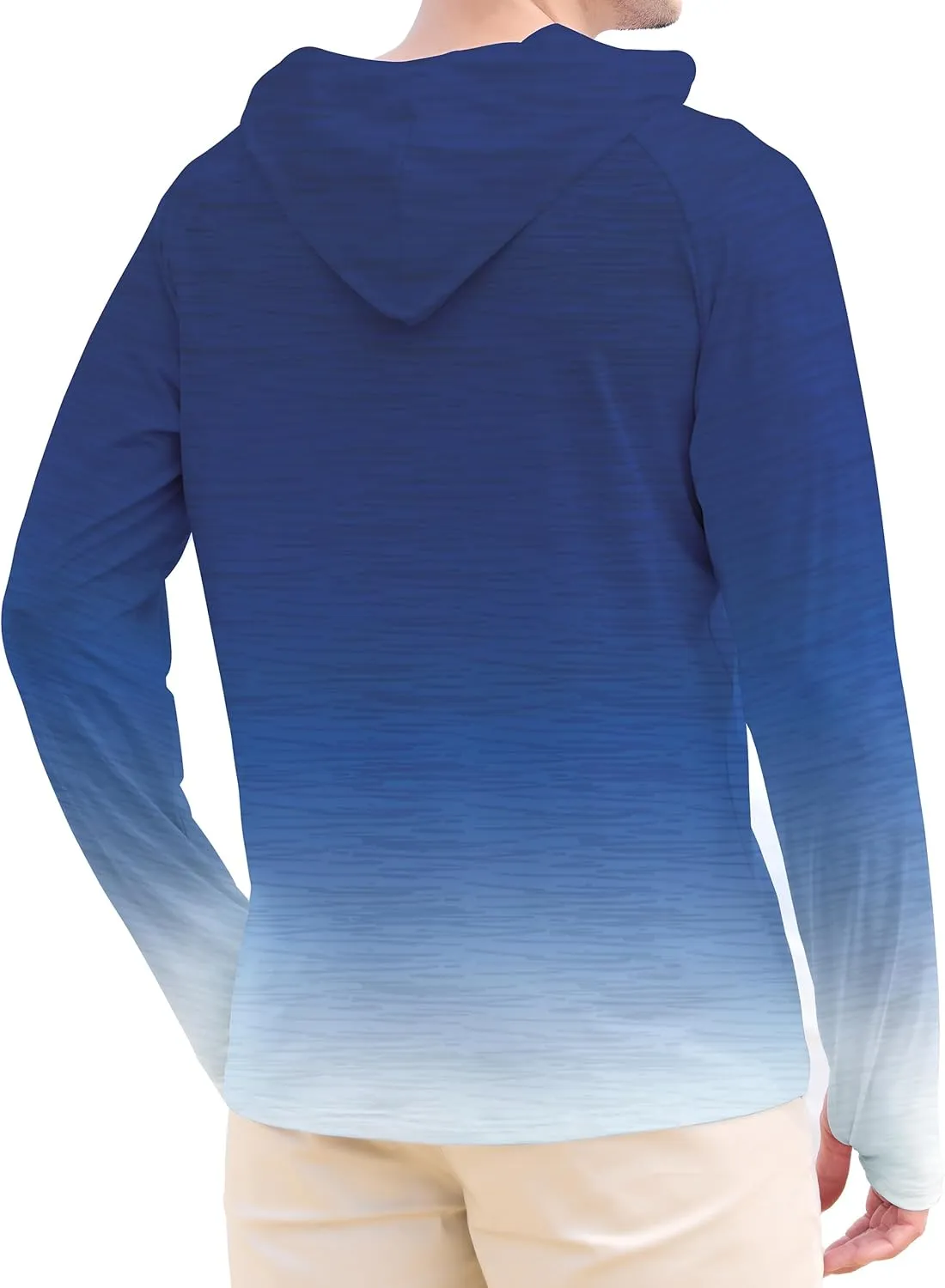 APTRO Men's UPF 50  Sun Protection Long Sleeve Hoodie Shirts UV Outdoor Fishing Shirts SPF Rash Guard Shirts for Men
