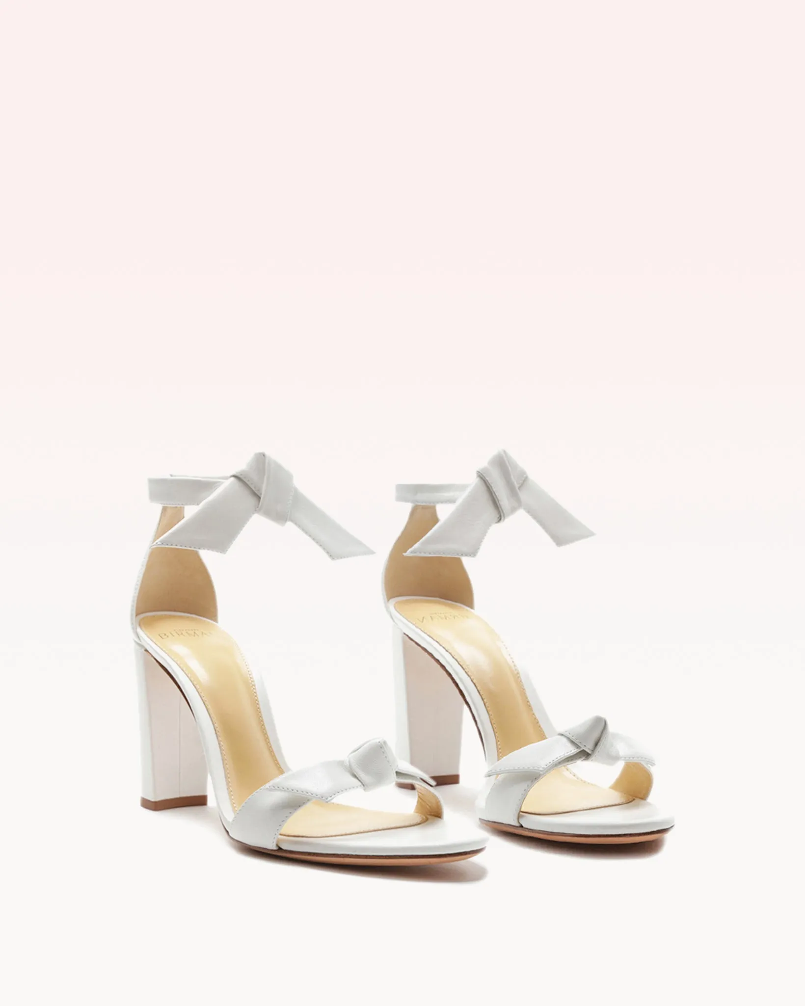 Clarita Block 90 White