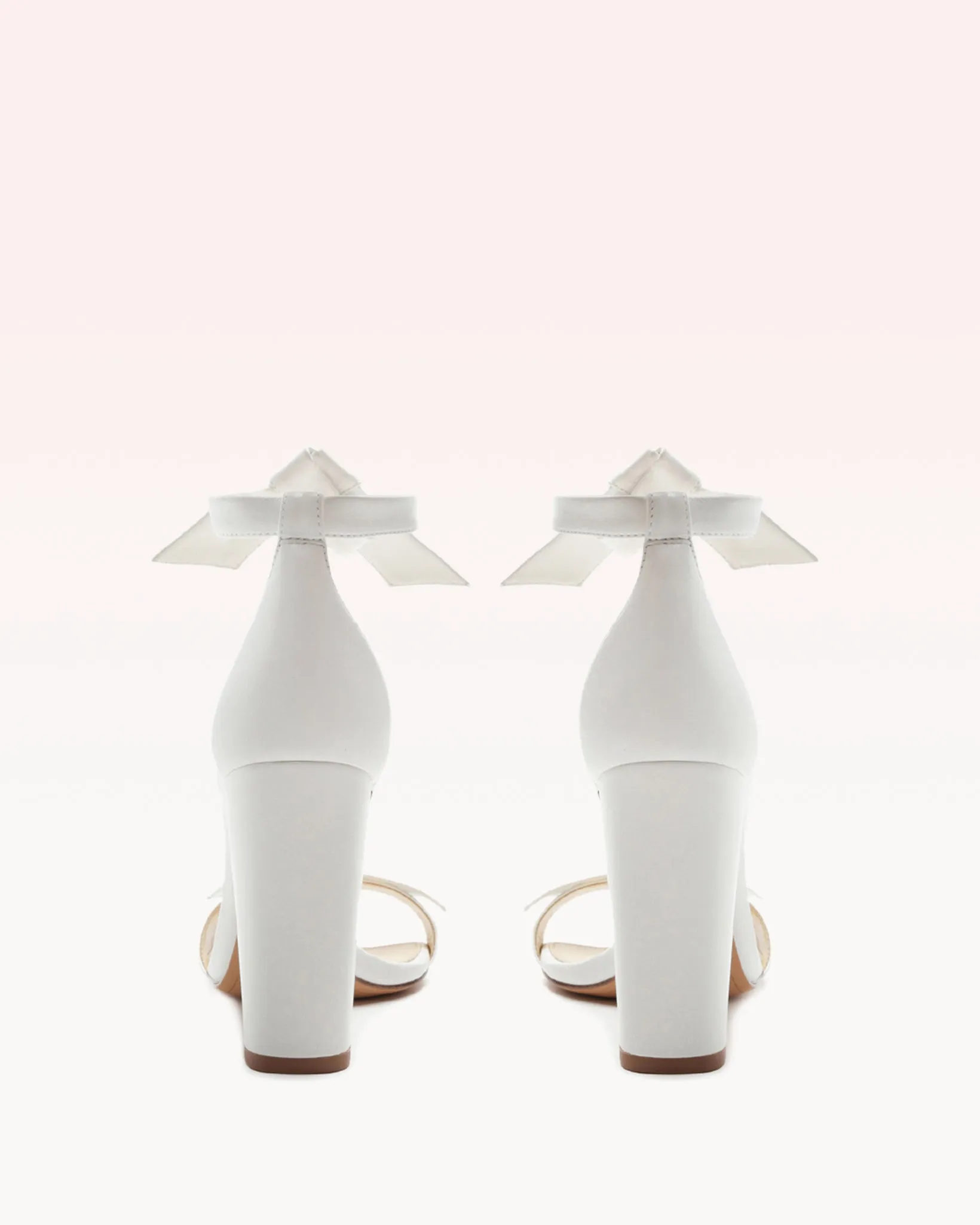 Clarita Block 90 White
