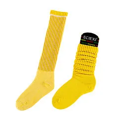 Color mid tube trendy pile socks AE4140