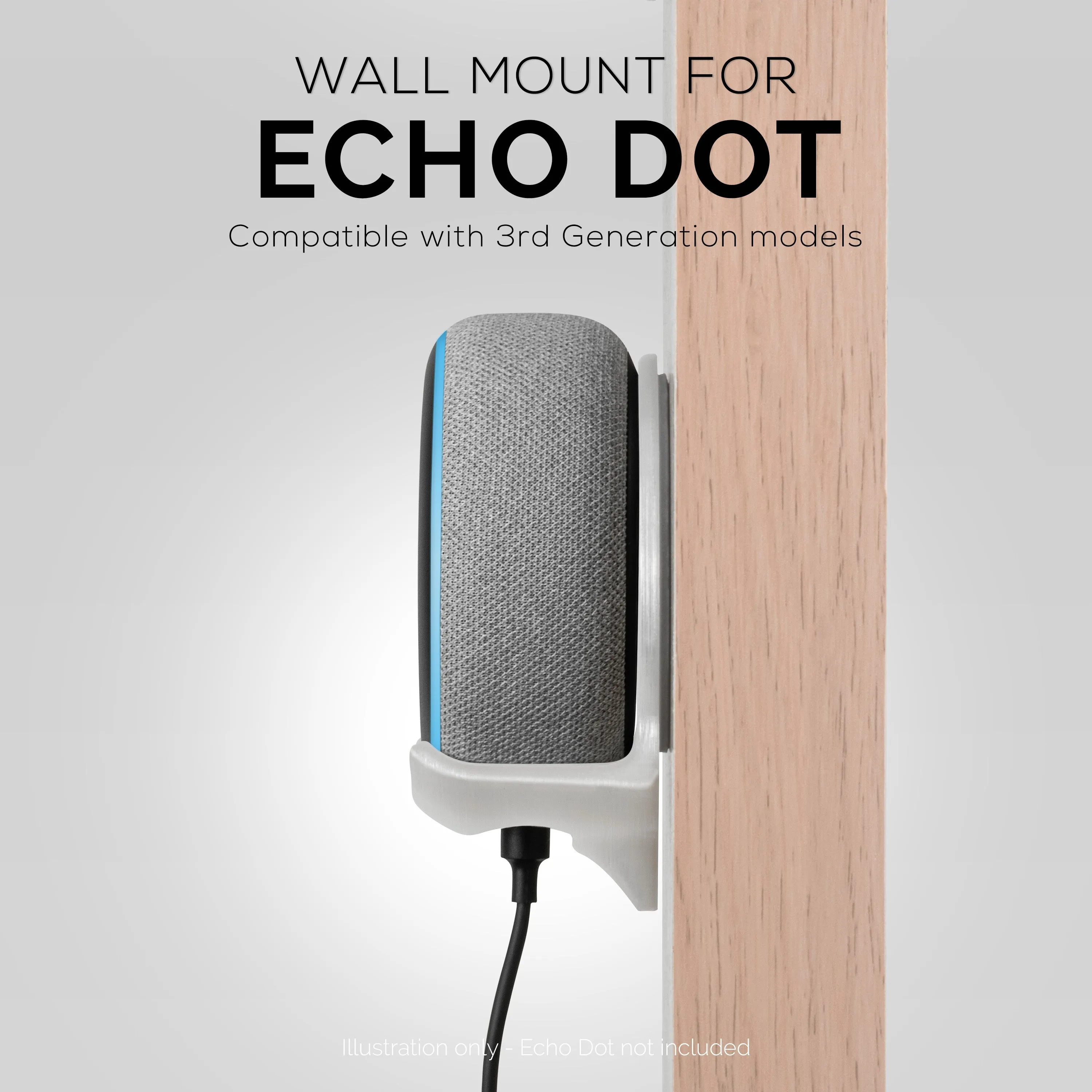 Echo Dot Adhesive Wall Mount Holder Bracket