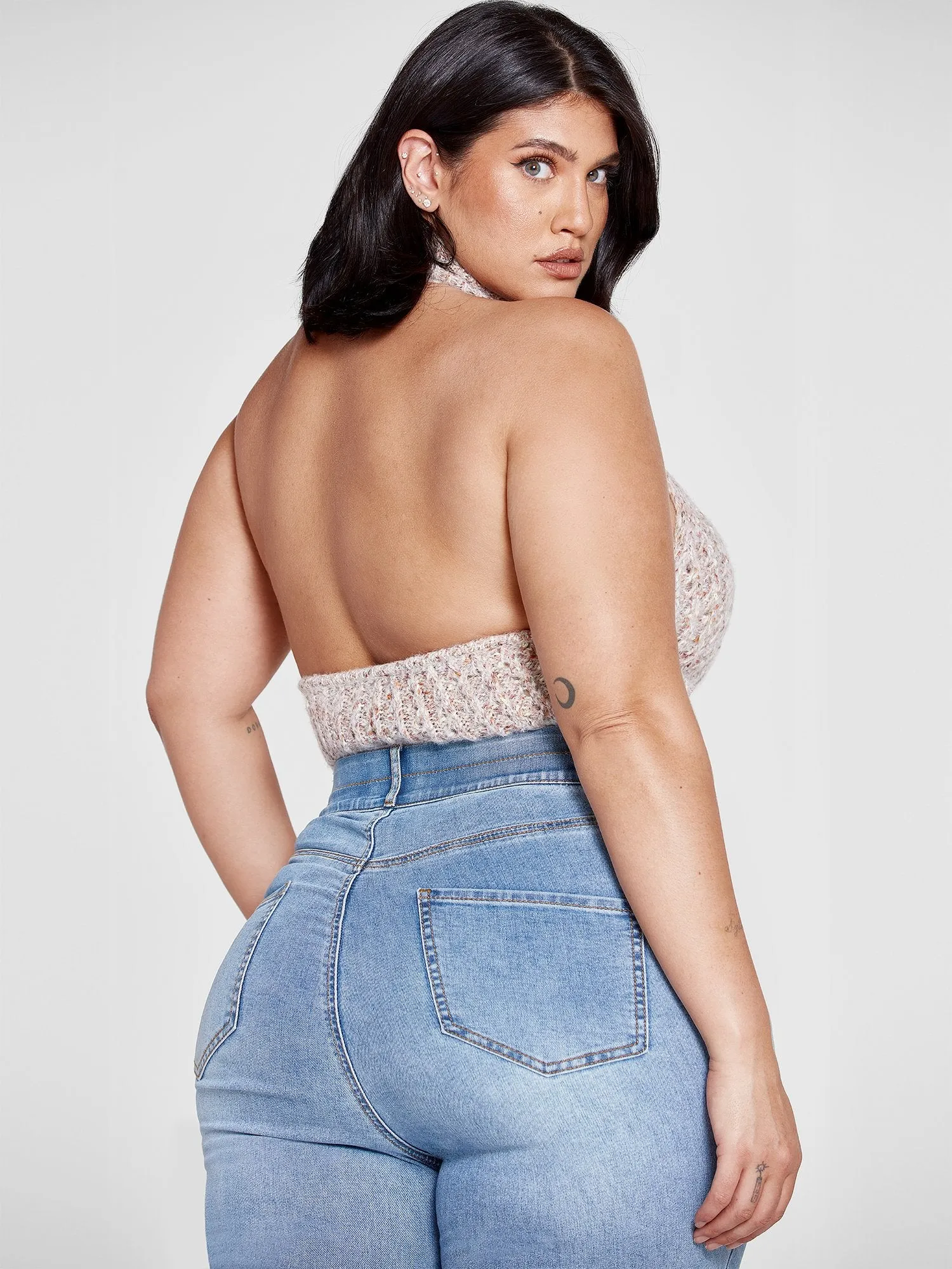 Ellie Marled Shrug and Tank Set