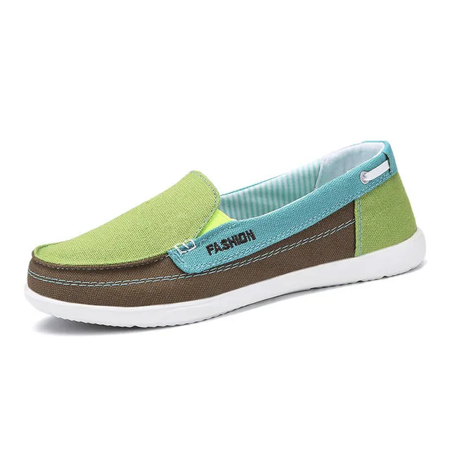 EOFK Women Canvas shoes Woman Ladies Casual shoes