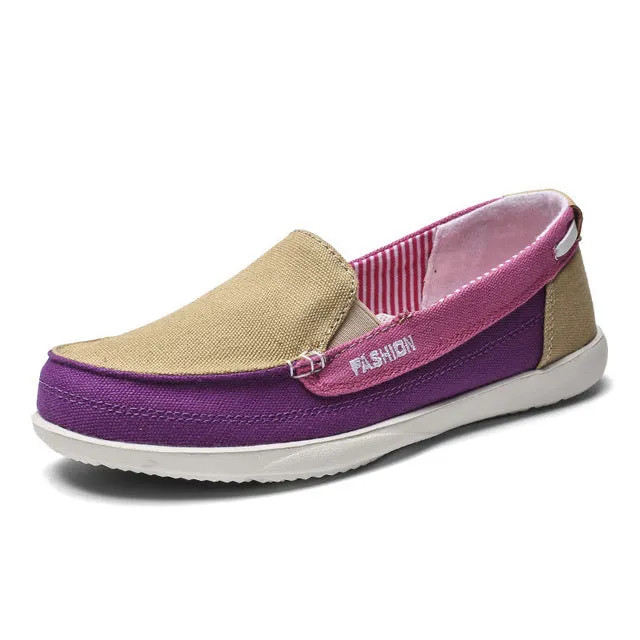 EOFK Women Canvas shoes Woman Ladies Casual shoes