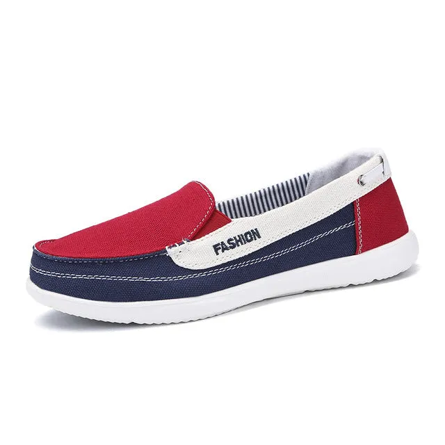 EOFK Women Canvas shoes Woman Ladies Casual shoes