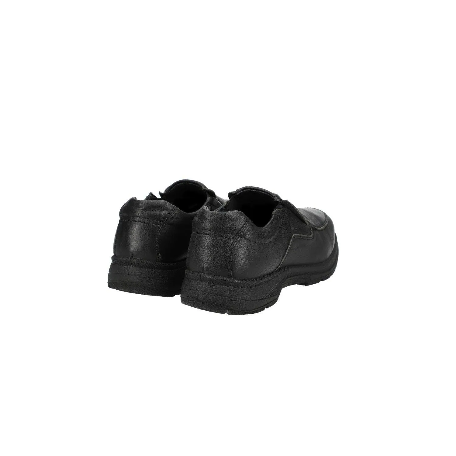 Gallus On Formal Slip Ons Leather Black Colour For Men
