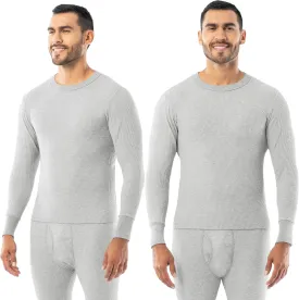 Indera Men's Traditional Waffle Thermal Underwear Long Sleeve Shirt