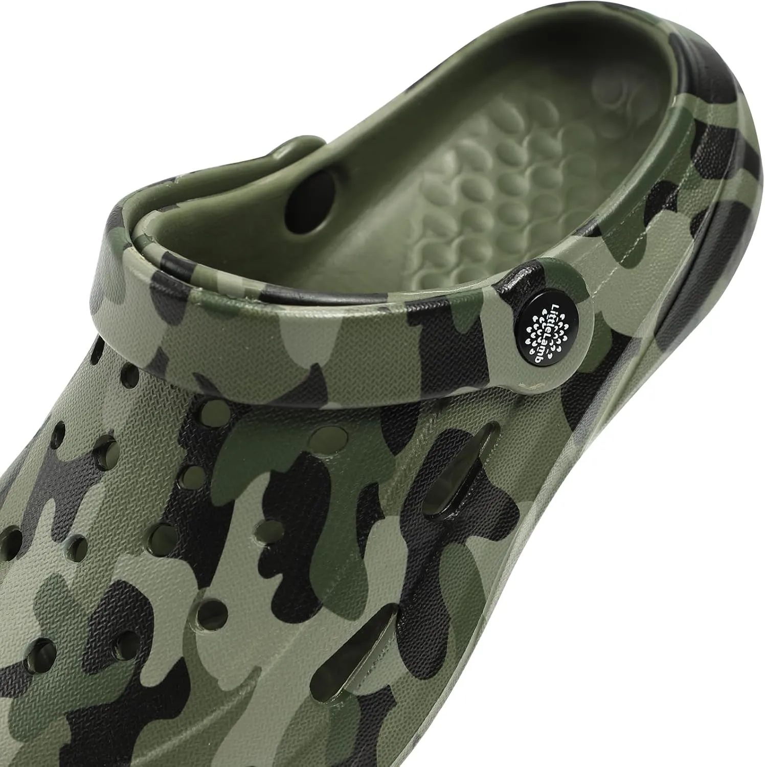 Kids Boys Girls Classic Camo Beach Clogs | Lightweight Water Sandals - Quick-Dry Non-Slip Light and Durable ??Little Kid/Big Kid??