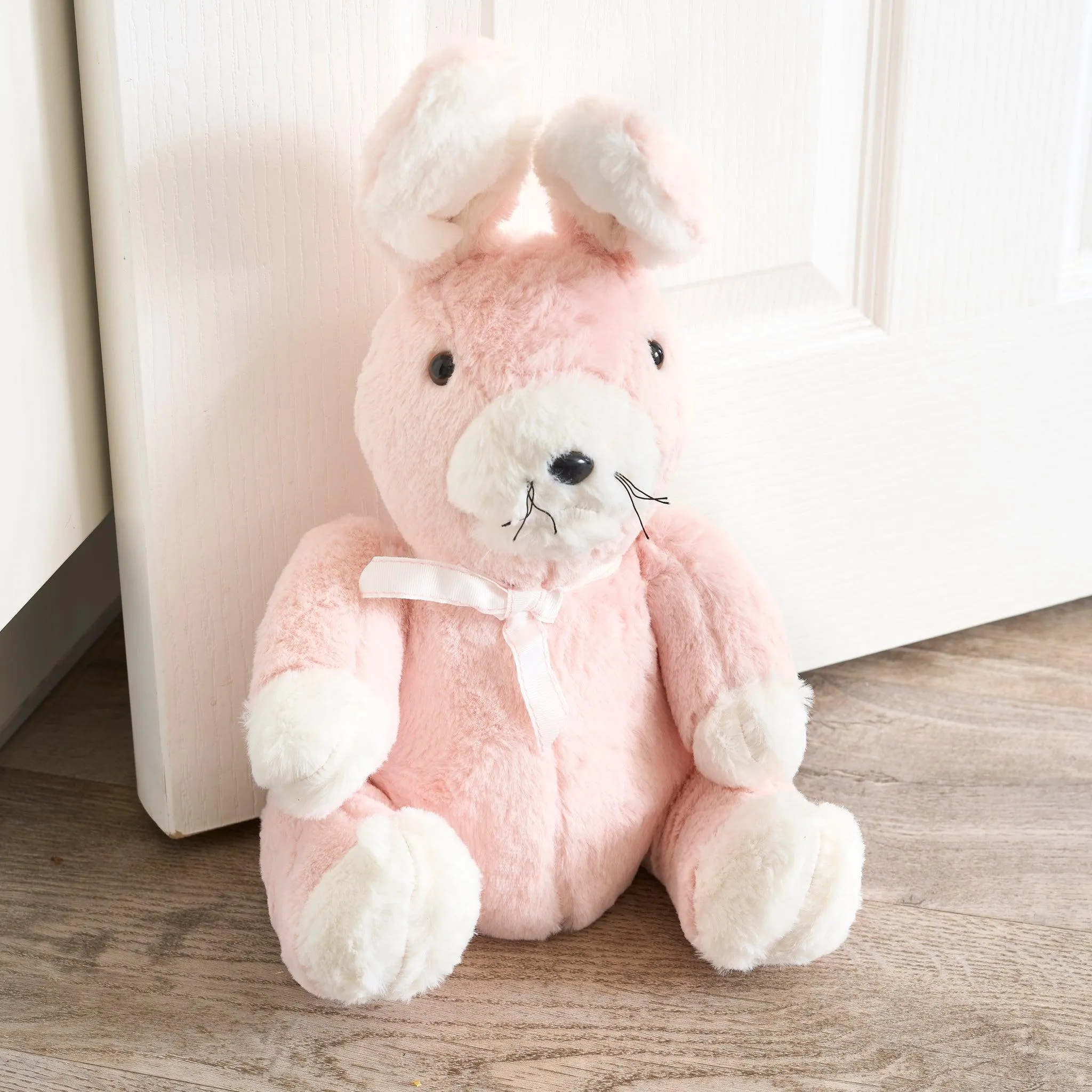Large Pink "Rosie" Rabbit Door Stop - 38cm