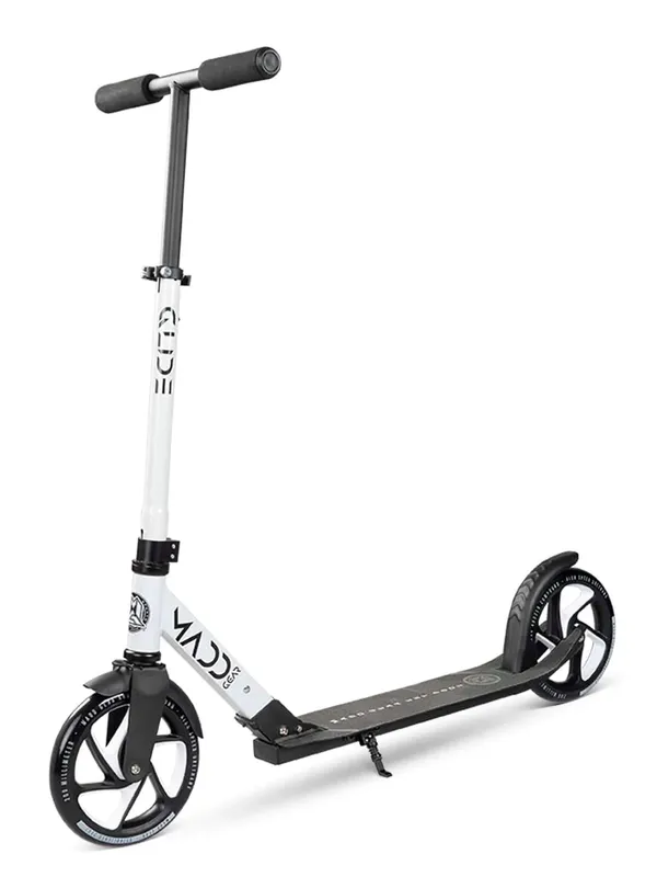 Madd Gear Renegade Glide Folding Cruiser Scooter White/Black