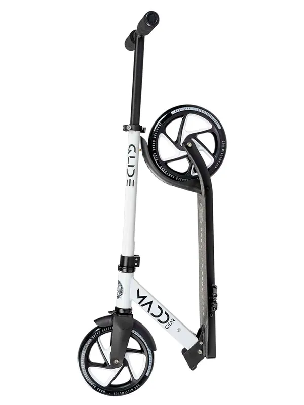 Madd Gear Renegade Glide Folding Cruiser Scooter White/Black