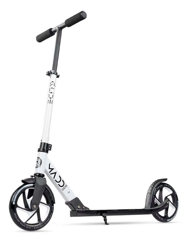 Madd Gear Renegade Glide Folding Cruiser Scooter White/Black