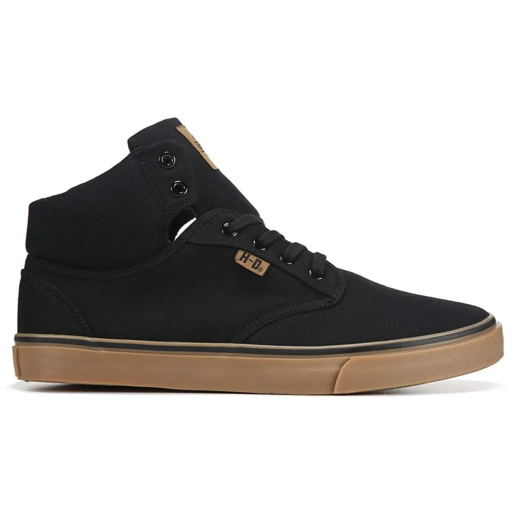 Men's Wrenford Mid Top Harley Davidson sneakers, black