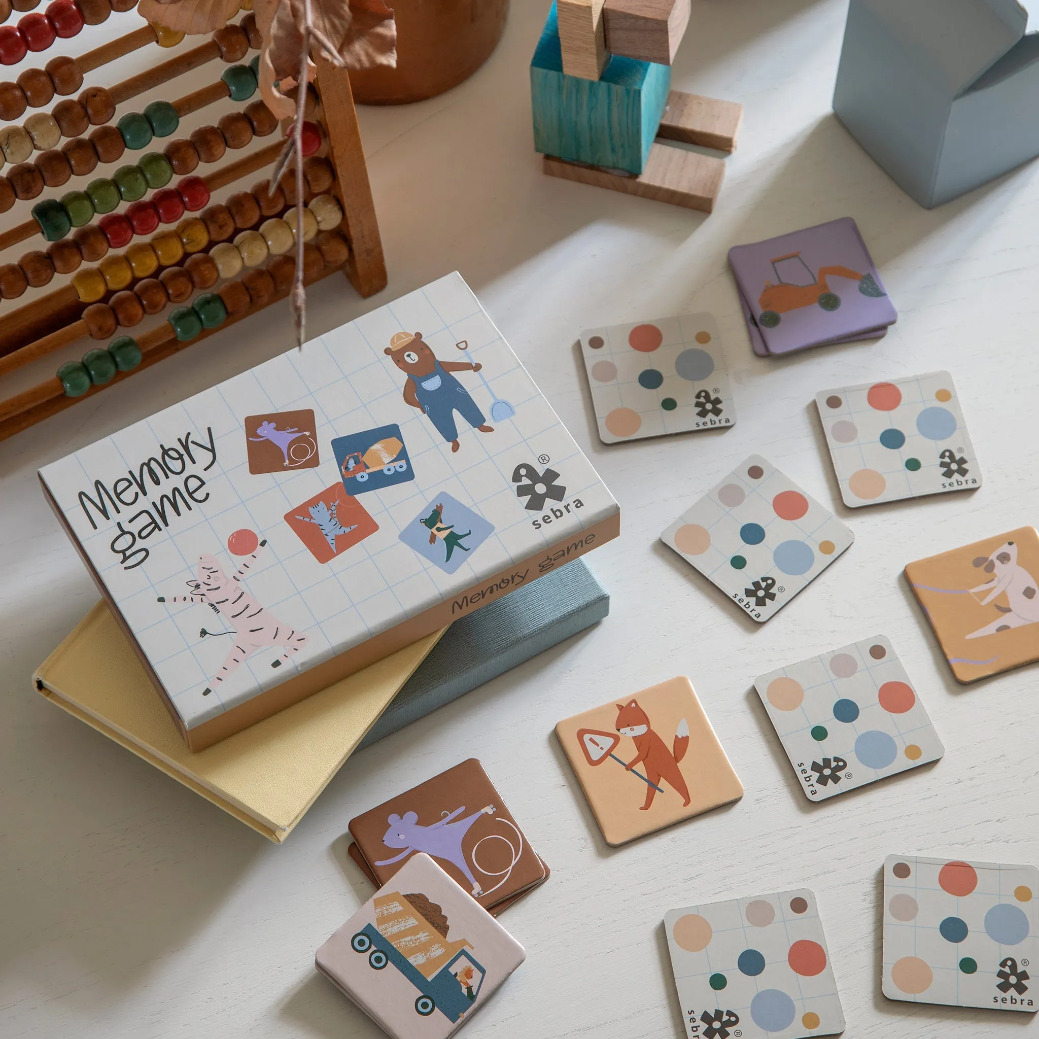 Sebra, Memory Game, Toes/Builders