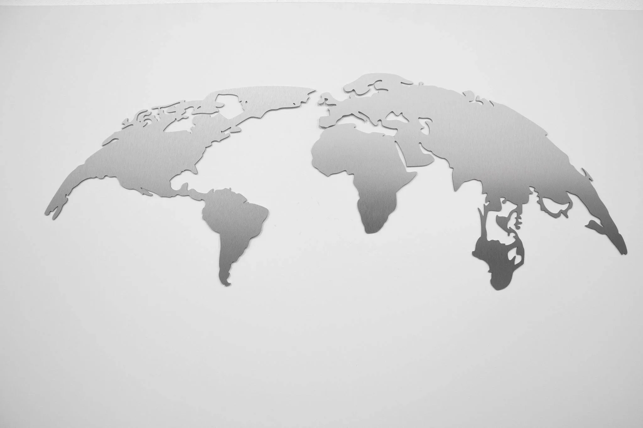 World Map - Metal Wall Art
