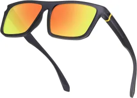 XL Polarized Sunglasses for Big Heads Men Extra Wide Large Oversized Square Frame Sun Glasses UV400 Protection Shades