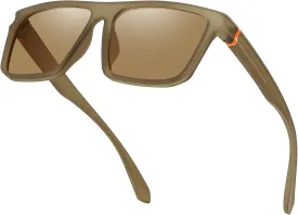 XL Polarized Sunglasses for Big Heads Men Extra Wide Large Oversized Square Frame Sun Glasses UV400 Protection Shades